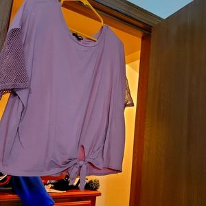 Womens Plus size crop top.